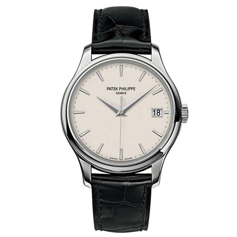 patek philippe calatrava 18kt white gold|Patek Philippe Calatrava new price.